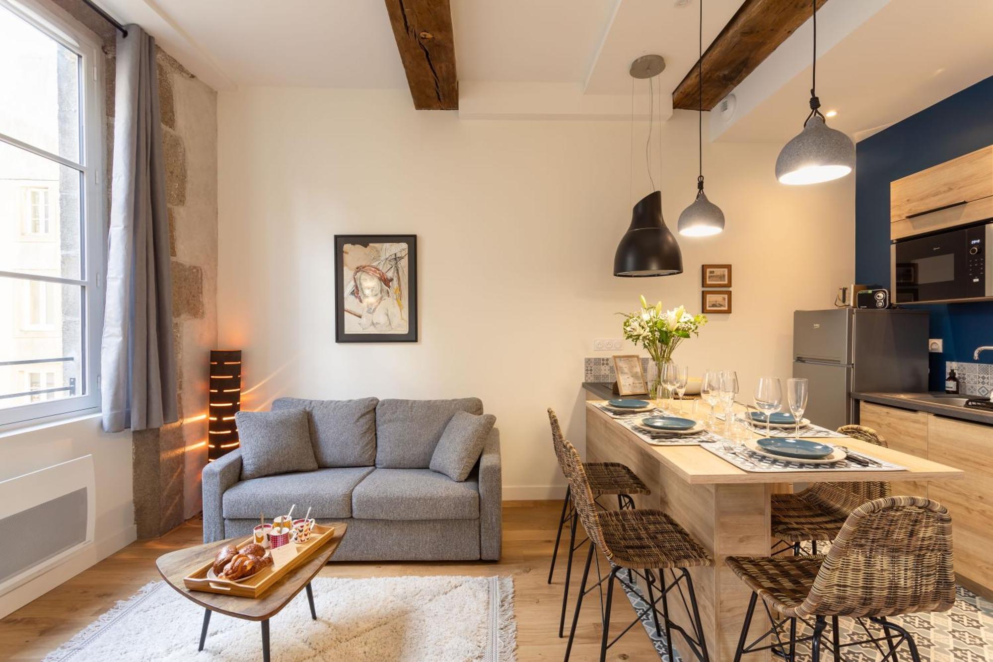 Le Kodama - Appt En Plein Coeur De St Malo Сен-Мало Екстер'єр фото