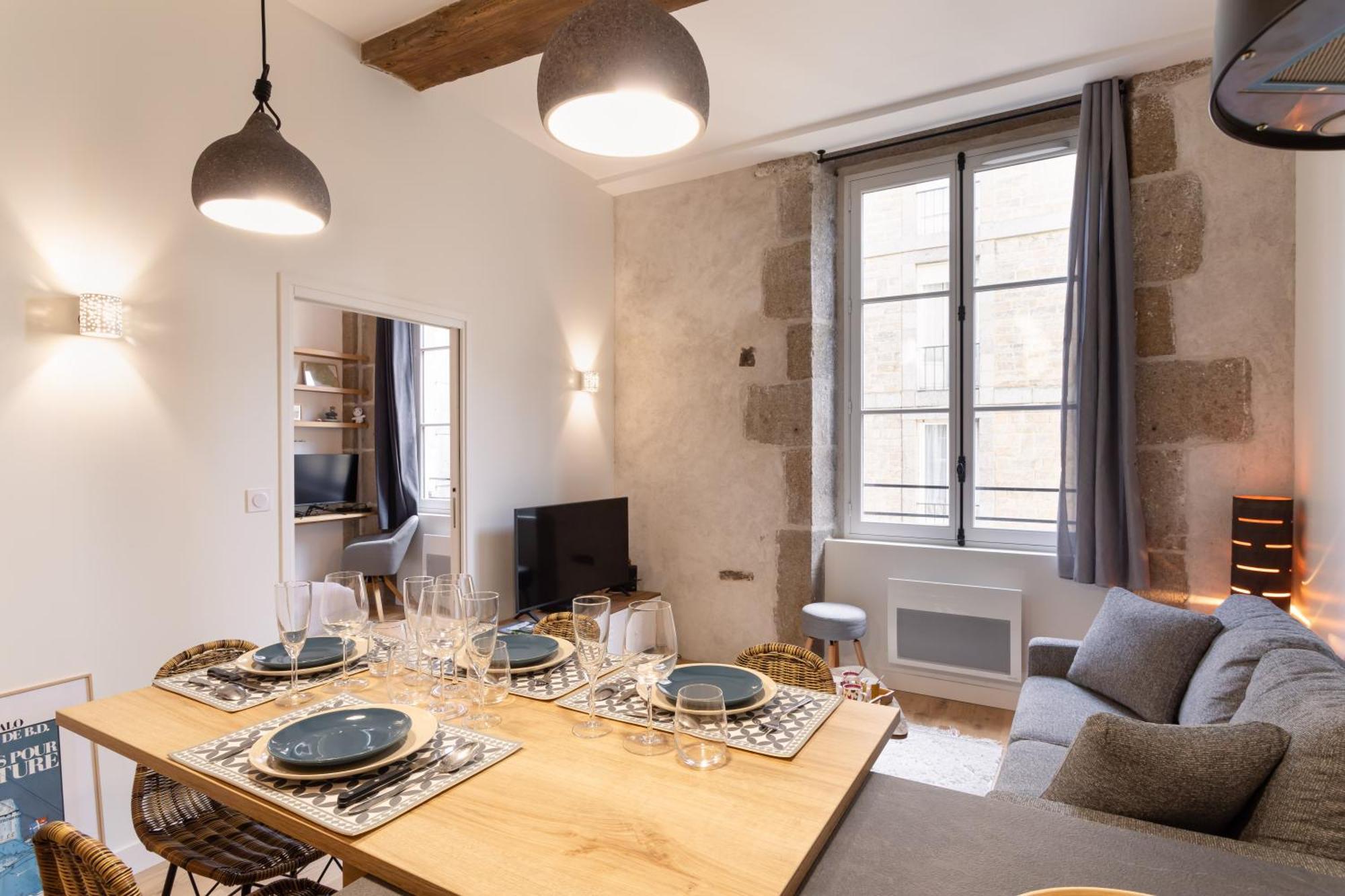 Le Kodama - Appt En Plein Coeur De St Malo Сен-Мало Екстер'єр фото